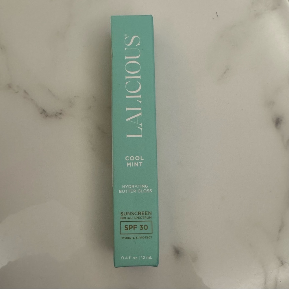 Lalicious Hydrating Butter Gloss SPF 30 Cool Mint